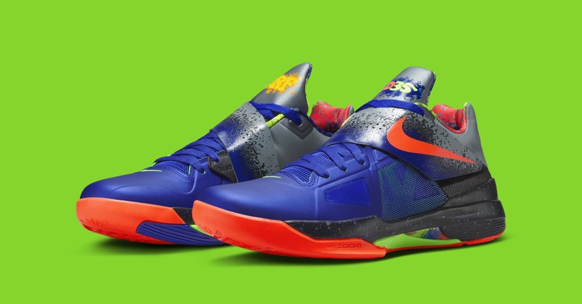 NIKE KD4 Nerf(ナーフ) Nike KD 4 Nerf 2024 On Feet Review - YouTube